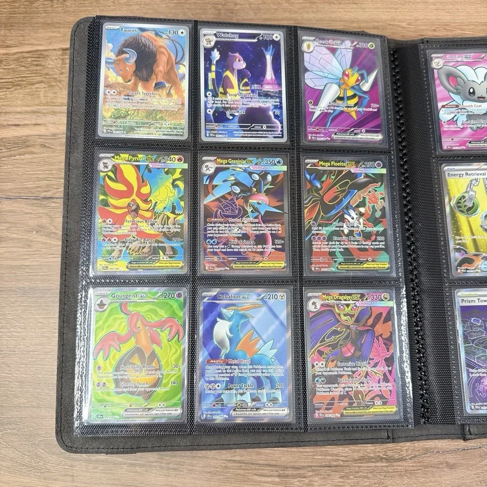 Pokemon Chaos Rising Complete Master Set 100% Plus Gamegenic Binder Included